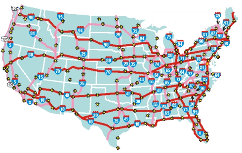  Road  on Link Other Interstates